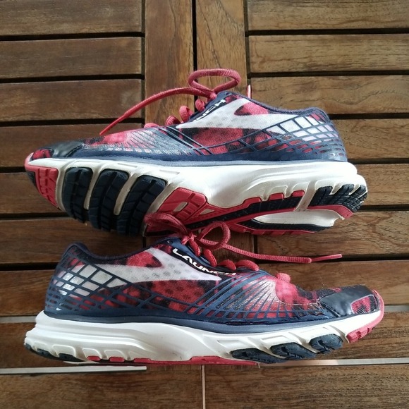 Brooks Launch 3 Women's Size 6.5 Running Training Sneakers Teaberry - Picture 1 of 11